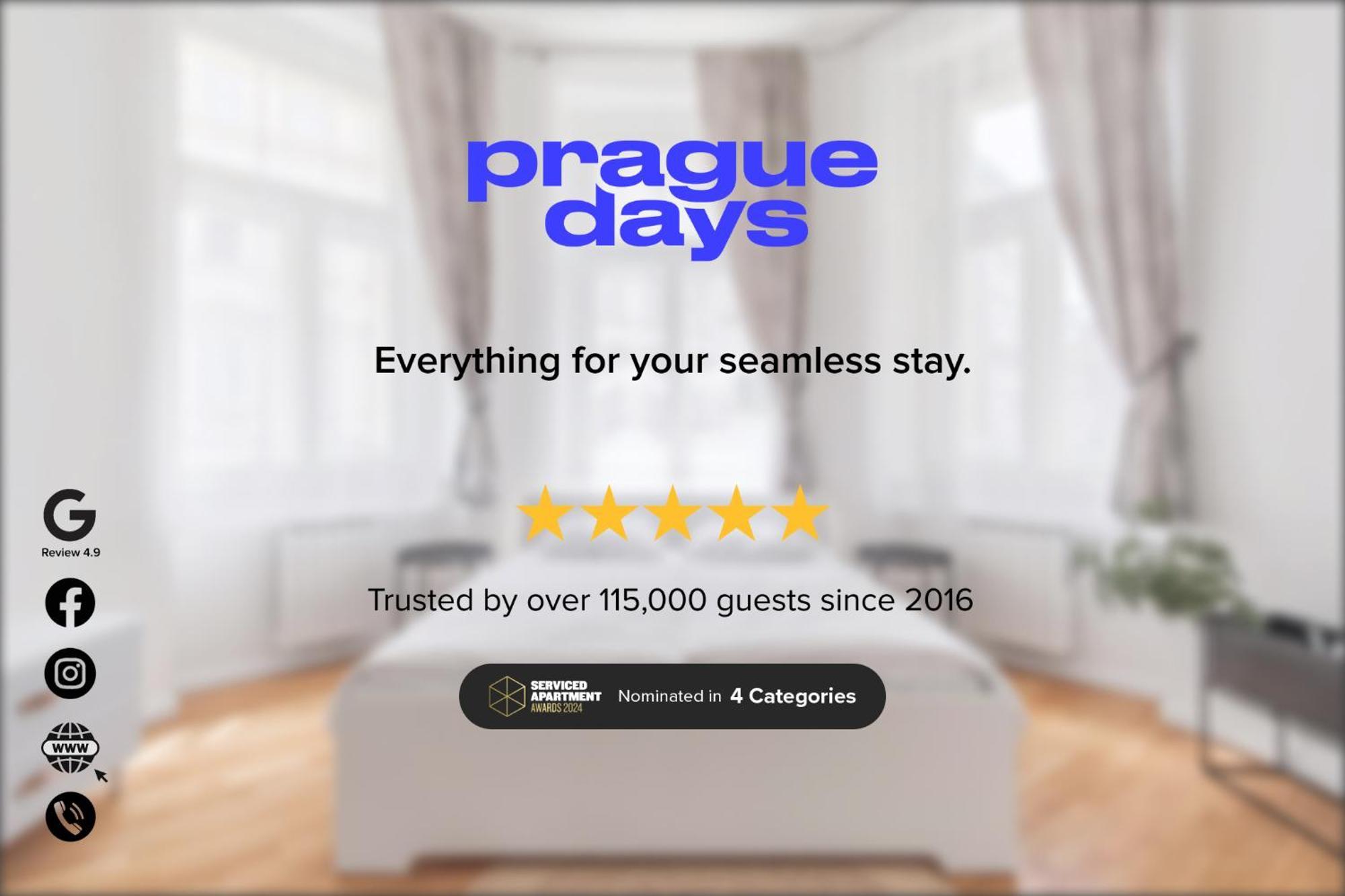 Days - Garage Parking - Balcony - Stylish Praha
